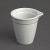 Olympia Bistro Milk Jug White 42ml (Pack of 12) (CL114)