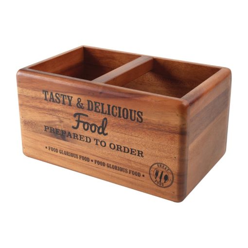 T&G Food Glorious Food Table Tidy with Chalkboard (CL179)