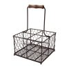T&G Provence Wire Condiment Holder Brown (CL487)