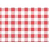 Greaseproof Paper Sheets Red Gingham 190 x 310mm (Pack of 200) (CL658)