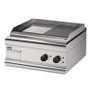 Lincat Silverlink 600 Half Ribbed Electric Griddle Dual Zone 600mm Wide GS6/TR/E (CL679)