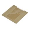 Vegware Compostable Kraft Sandwich Bags With PLA Window Small (Pack of 1000) (CL741)