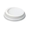 White Lid To Fit 340ml/455ml Huhtamaki Hot Cup (Pack of 1000) (CL869)