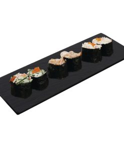 Olympia Smooth Edged Slate Platters 280 x 100mm (Pack of 2) (CM062)