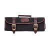 Boldric Canvas Knife Bag Black 9 Slots (CM555)