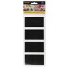 Securit Adhesive Chalkboard Labels Rectangle (Pack of 8) (CM569)