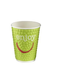 Huhtamaki Enjoy Double Wall Disposable Hot Cups 225ml / 8oz (Pack of 875) (CM573)
