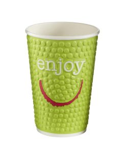 Huhtamaki Enjoy Double Wall Disposable Hot Cups 455ml / 16oz (Pack of 560) (CM575)