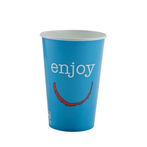 Huhtamaki Enjoy Paper Cold Cups 455ml / 16oz (Pack of 1000) (CM578)