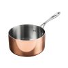 Vogue Induction Tri Wall Copper Saucepan 180mm (CM675)