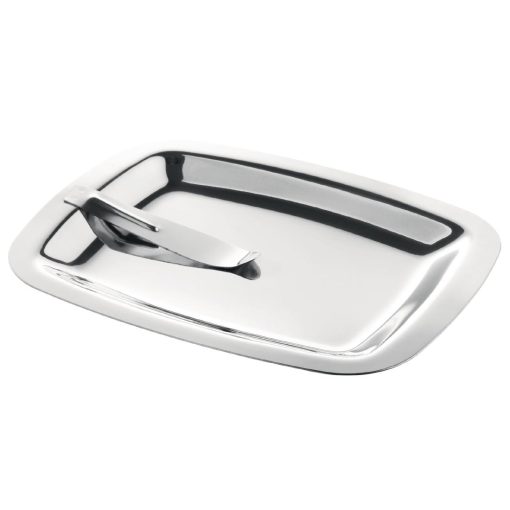 Olympia Square Stainless Steel Tip Tray With Bill Clip (CM759)