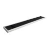 Beaumont Rubber Bar Mat with Stainless Steel Frame 600 x 100mm (CN741)