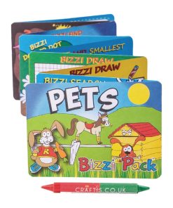 Crafti's Kids Activity Pack Assorted Animals (Pack of 400) (CN878)
