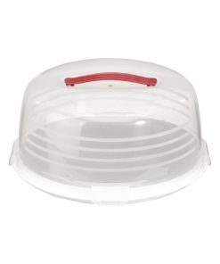 Curver Round Cake Box White 350mm (CP070)