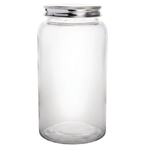 Vogue Glass Screw Top Preserving Jar 800ml (Pack of 6) (CP084)