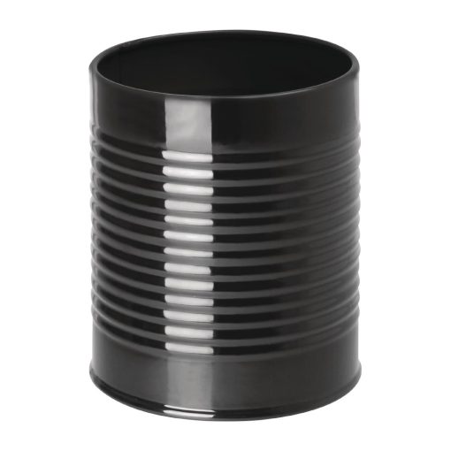Olympia Galvanised Steel Chip Cup Black (CP498)