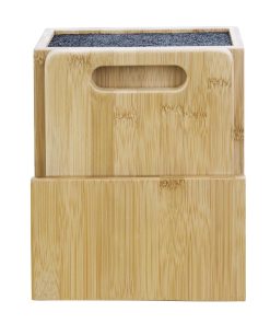 Vogue Wooden Universal Knife Block and Chopping Board (CP863)