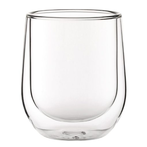 Utopia Double Walled Latte Glass 270ml (Pack of 12) (CP883)
