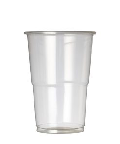 eGreen Premium Disposable Half Pint Glasses CE Marked 284ml (Pack of 1000) (CP890)