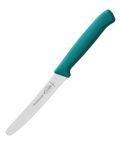 Dick Pro Dynamic Serrated Utility Knife Turquoise 11cm (CR156)