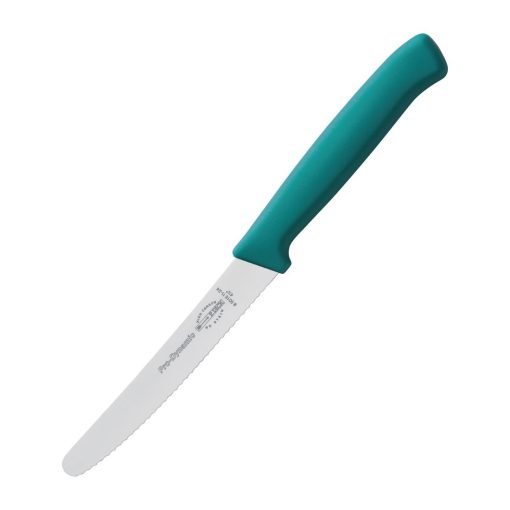 Dick Pro Dynamic Serrated Utility Knife Turquoise 11cm (CR156)