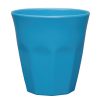 Kristallon Melamine Plastic Tumbler Blue 290ml (Pack of 6) (CR344)