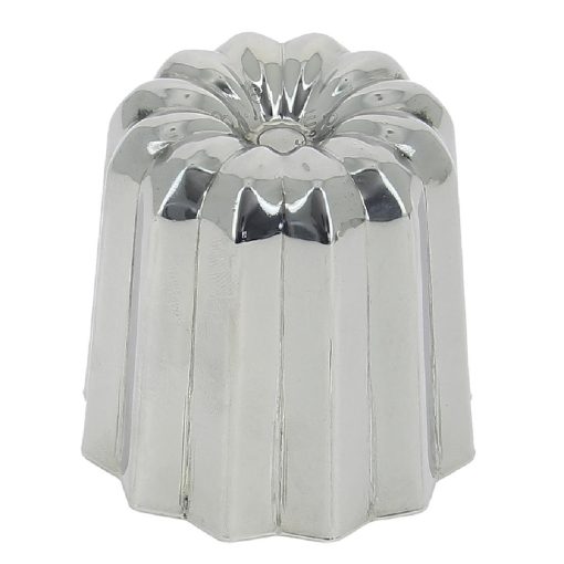 DeBuyer Stainless Steel Canele Fluted Mould 55mm (CR661)