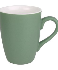 Olympia Matt Pastel Mug Green 340ml (Pack of 6) (CS044)