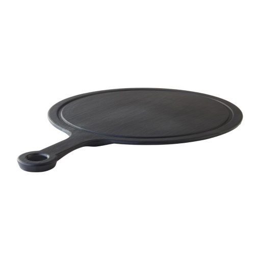 APS Slate Melamine Handled Platter 340 mm (CS125)
