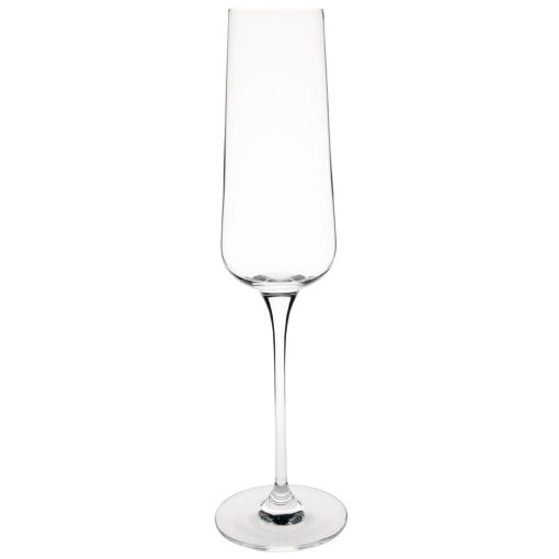 Olympia Claro One Piece Angular Champagne Flute 260ml (Pack of 6) (CS467)