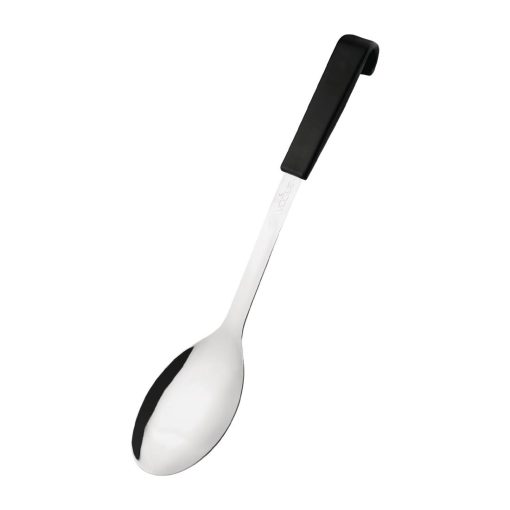 Vogue Black Handled Serving Spoon 340mm (CS910)