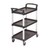 Cambro Three Shelf Utility Cart Black (CT349)