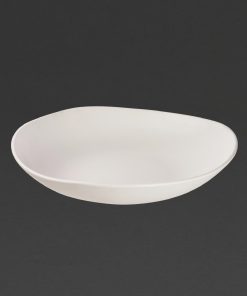 Churchill Alchemy Melamine Trace Bowls White 380mm (Pack of 2) (CT763)