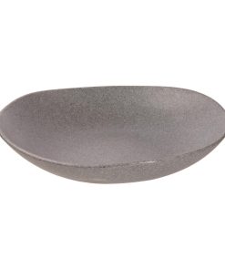 Churchill Alchemy Melamine Trace Bowls Granite 380mm (Pack of 2) (CT764)
