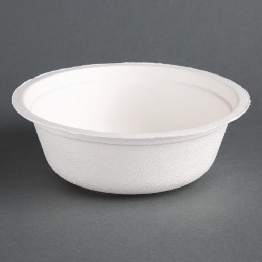 Fiesta Green Compostable Bagasse Bowls Round 18oz (Pack of 50) (CT766)