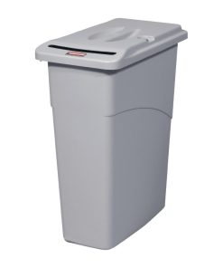 Rubbermaid Slim Jim Confidential Document Container with Lid 87Ltr (CT773)
