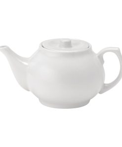 Utopia Pure White Teapots 430ml (Pack of 12) (CW253)