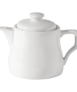 Utopia Titan Teapots White 460ml (Pack of 6) (CW324)