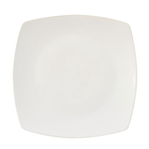Utopia Titan Rounded Square Plates White 270mm (Pack of 6) (CW347)