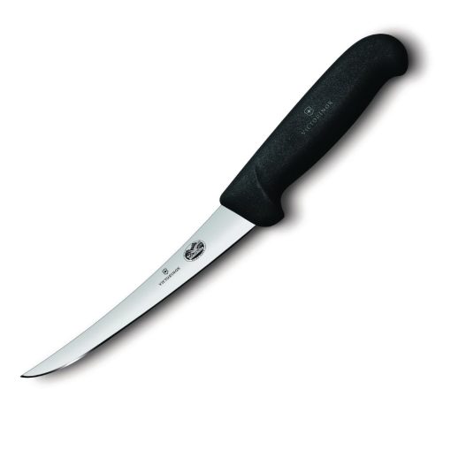 Victorinox Fibrox Boning Knife Narrow Curved Blade 12cm (CW455)