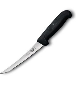 Victorinox Fibrox Boning Knife Narrow Curved Blade 15cm (CW458)
