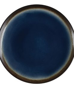 Olympia Nomi Round Coupe Plate Blue 255mm (Pack of 4) (CW525)