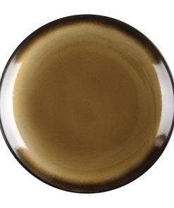 Olympia Nomi Round Coupe Plate Yellow 255mm (Pack of 4) (CW529)