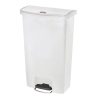 Rubbermaid Slim Jim Step on Bin Front Pedal 68Ltr White (CW590)