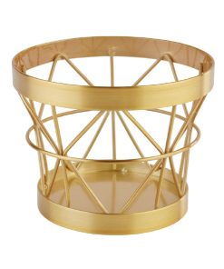 APS+ Metal Basket Gold Brushed 80 x 105mm (CW699)