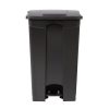 Jantex Kitchen Pedal Bin Black 87Ltr (CW724)
