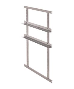 Cambro Kit of 2 Stainless Steel Rails for Cam GoBoxes (CW809)