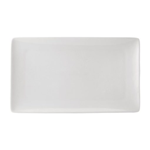 Utopia Pure White Rectangular Plates 210 x 350mm (Pack of 6) (CY462)