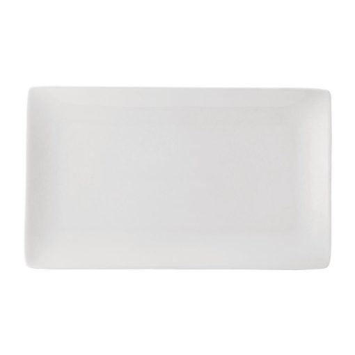 Utopia Pure White Rectangular Plates 160 x 280mm (Pack of 6) (CY463)