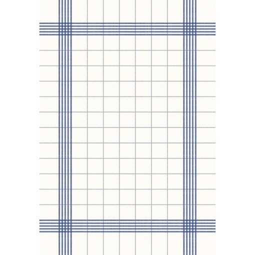 Duni Bistro Compostable Towel Napkins Blue Check 380 x 540mm (Pack of 250) (CY523)
